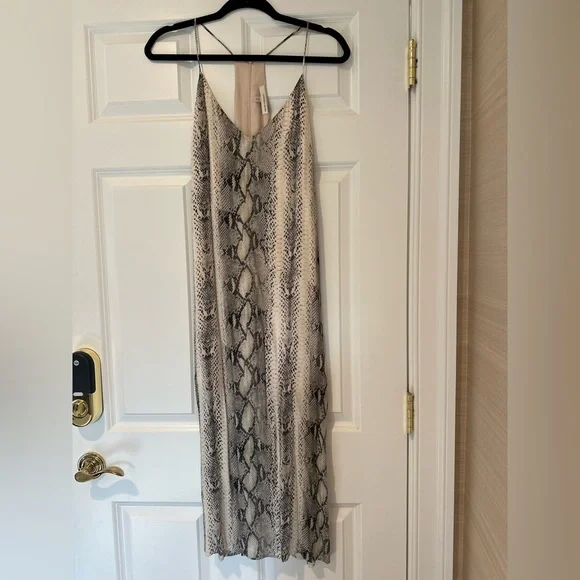 Snakeskin Tank Midi Dress - Picture 1 of 4